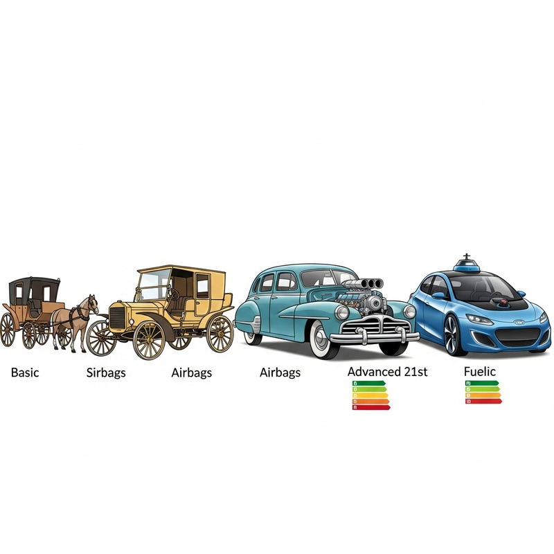 Evolution of Cars: A Chronological Car Timeline Evolution of Cars: A Chronological Car Timeline