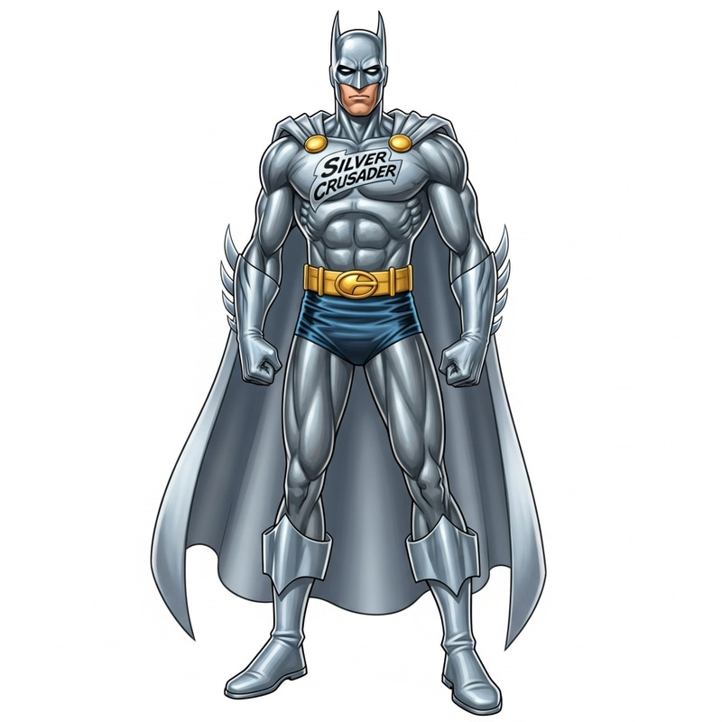 Silver Crusader: Epic Comic Book Hero
