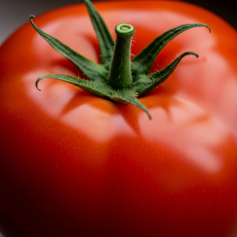 Fresh Organic Tomato: Juicy & Vibrant Red