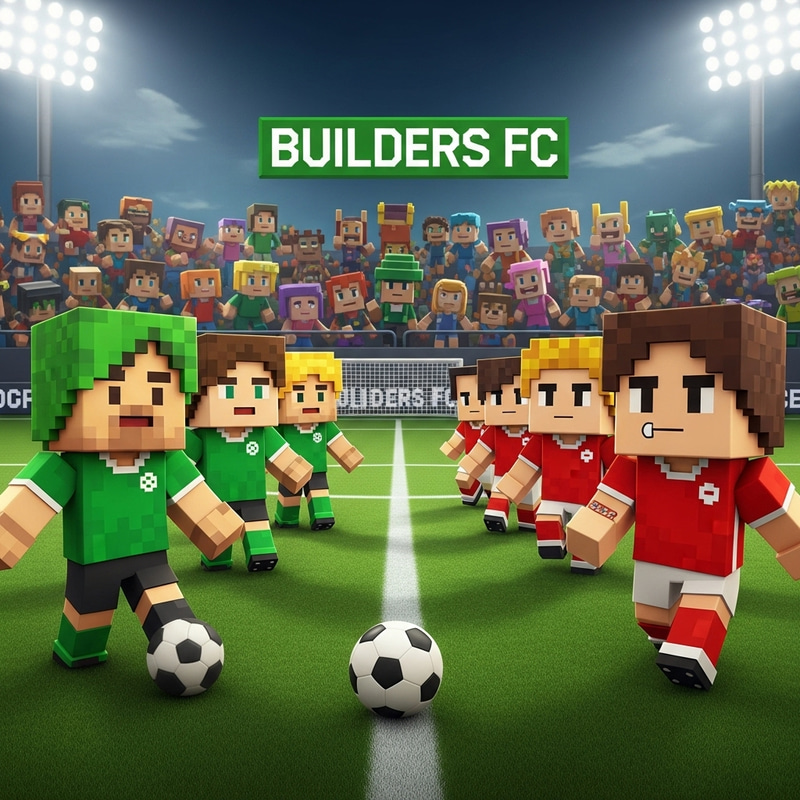 Roblox FC vs Minecraft FC: High-Intensity Football Showdown