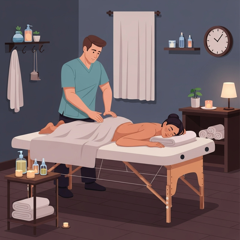 Soothing Massage Therapy at Serene Spa