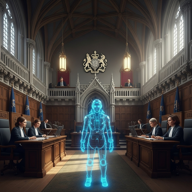 British Supreme Court AI Hologram Scene | Legal Professionals Discussion