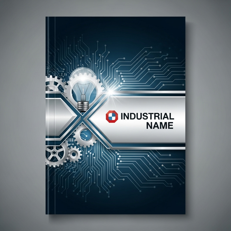 Sleek & Elegant Industrial Catalog Cover Design Sleek & Elegant Industrial Catalog Cover Design
