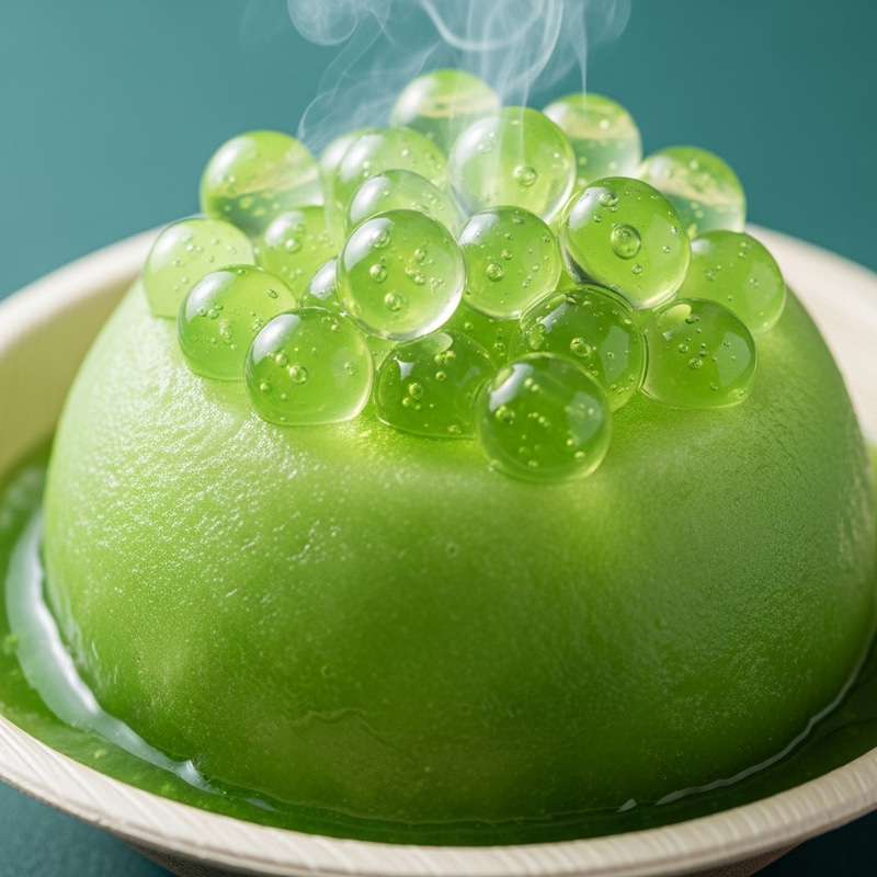 Futuristic Cucamelon Flavor Sorbet with Innovative Gels Futuristic Cucamelon Flavor Sorbet with Innovative Gels