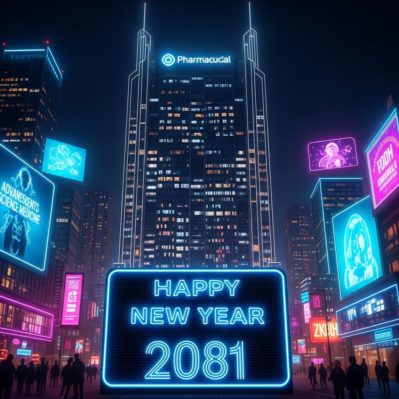 Wishing a Happy New Year 2081 from Our Pharma Company Wishing a Happy New Year 2081 from Our Pharma Company