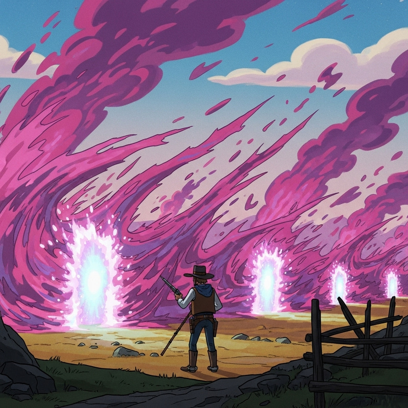 Spiritual Blight: A Chaos of Colorful Energy Spiritual Blight: A Chaos of Colorful Energy