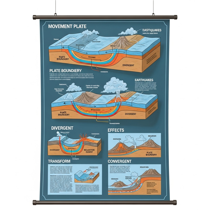 Tectonic Plate Movements: Types & Effects Explained Tectonic Plate Movements: Types & Effects Explained
