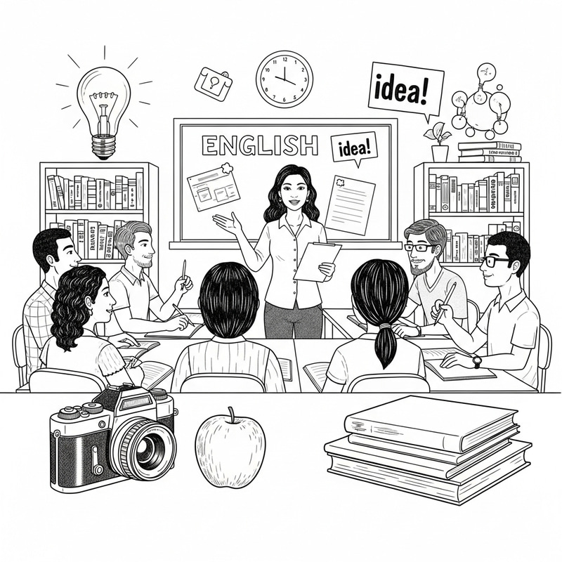 Creative English Learning with Apple-Expanding Ideas