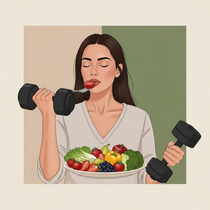 Holistic Wellness Lifestyle: Healthy Habits & Serenity in Beige