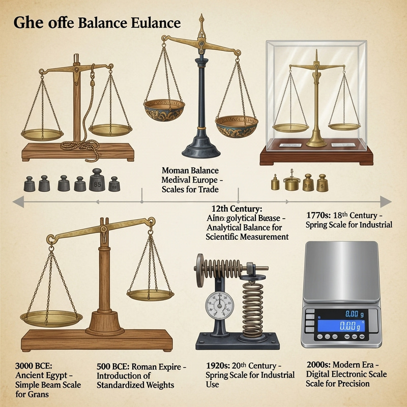 Timeline of Balance Scale Evolution: Designs & Innovations Timeline of Balance Scale Evolution: Designs & Innovations