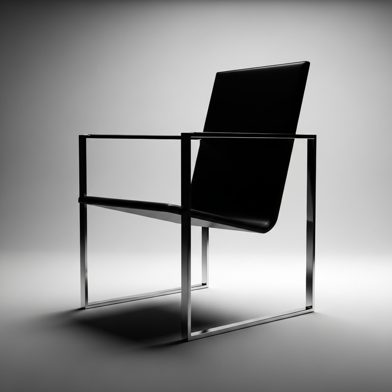 Sleek & Minimalist Chair Design - Sci-Fi Inspired