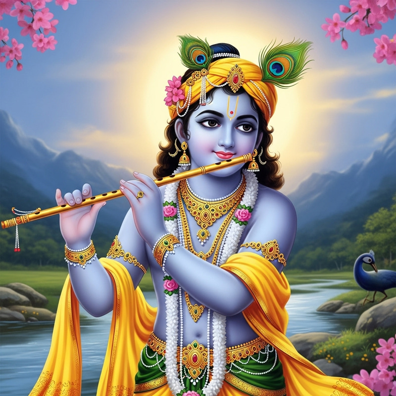 Ultimate HD Wallpapers of God Shri Krishna | Divine Illustration Ultimate HD Wallpapers of God Shri Krishna | Divine Illustration