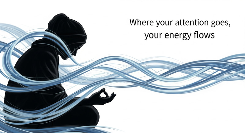 Guiding Energy: Character in Deep Concentration