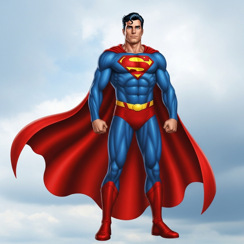 Majestic Superman - A Symbol of Strength and Hope Majestic Superman - A Symbol of Strength and Hope