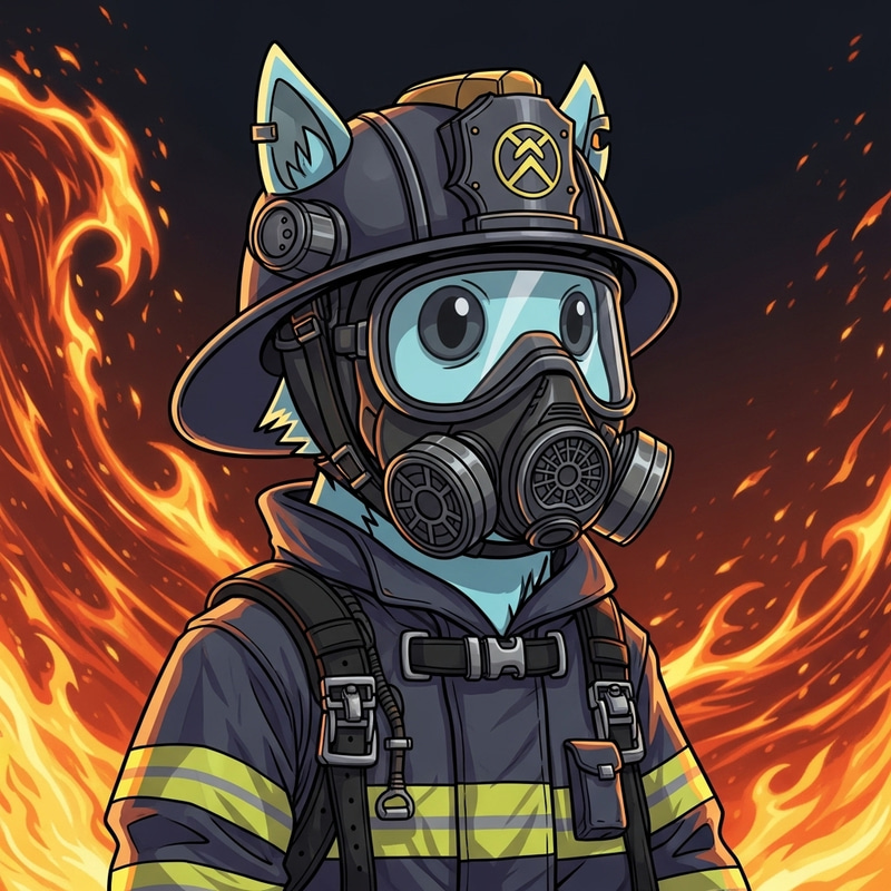 Futurist Animal Avatar: Romanian Firefighters' Heroic Guardian Futurist Animal Avatar: Romanian Firefighters' Heroic Guardian