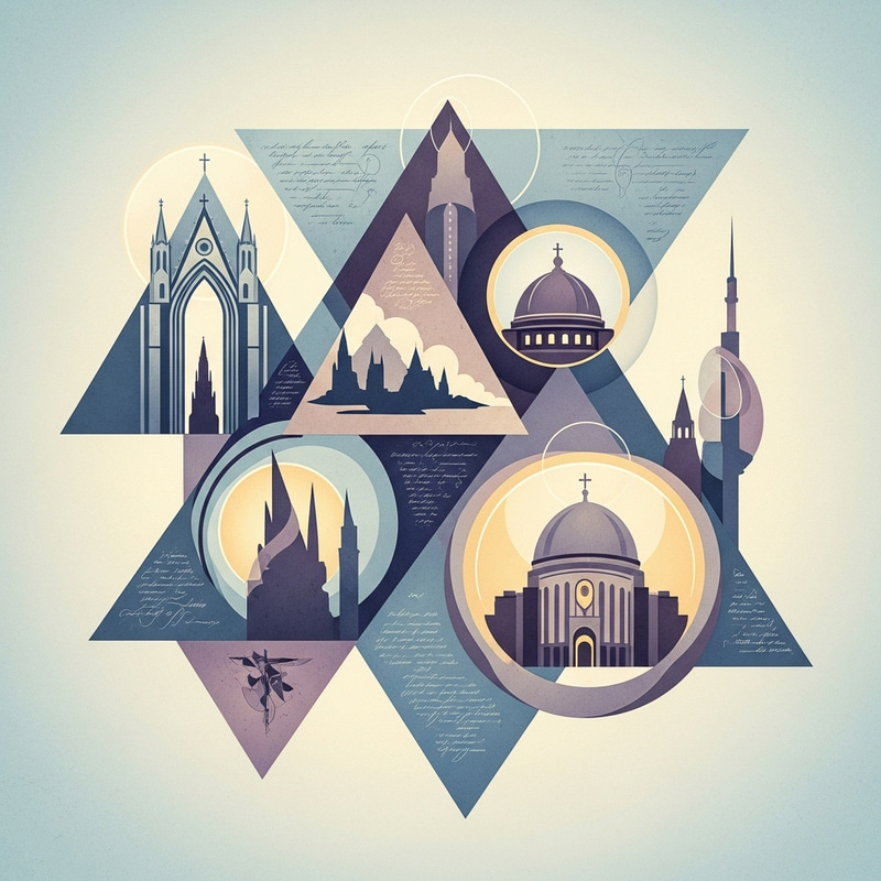 Modern Abstract Church History Representation