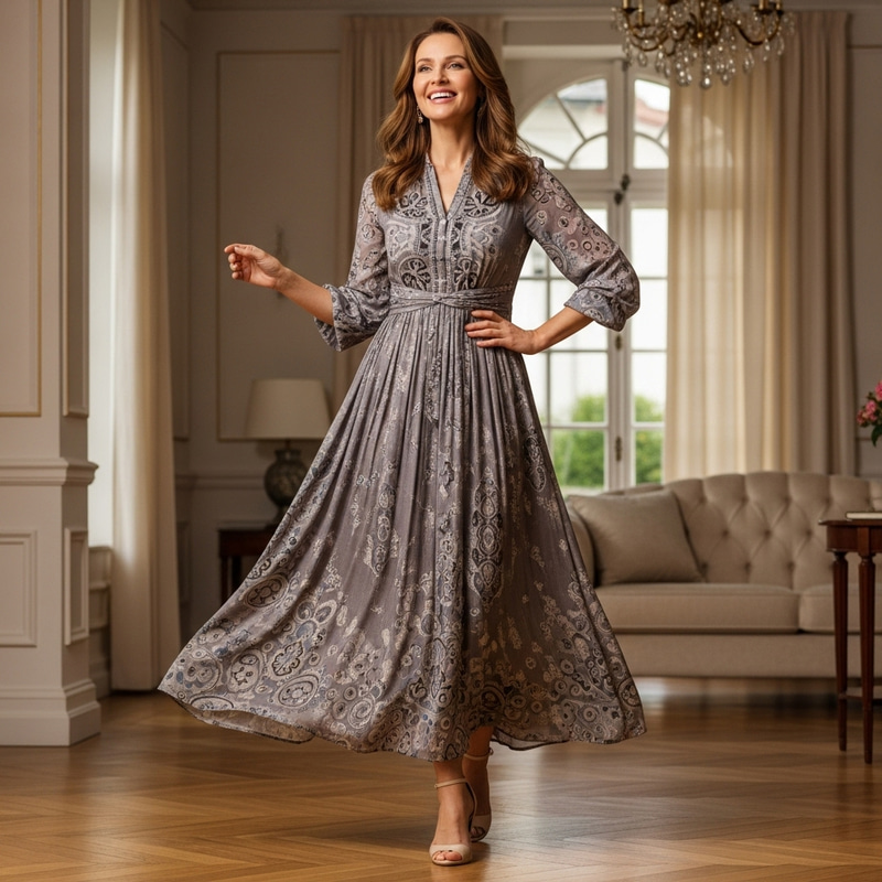 Radiant Woman with Beautiful Full Body