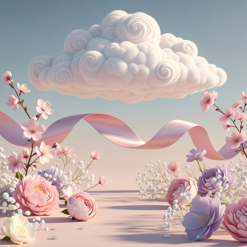 Feminine Softness in Delicate Pastels Feminine Softness in Delicate Pastels