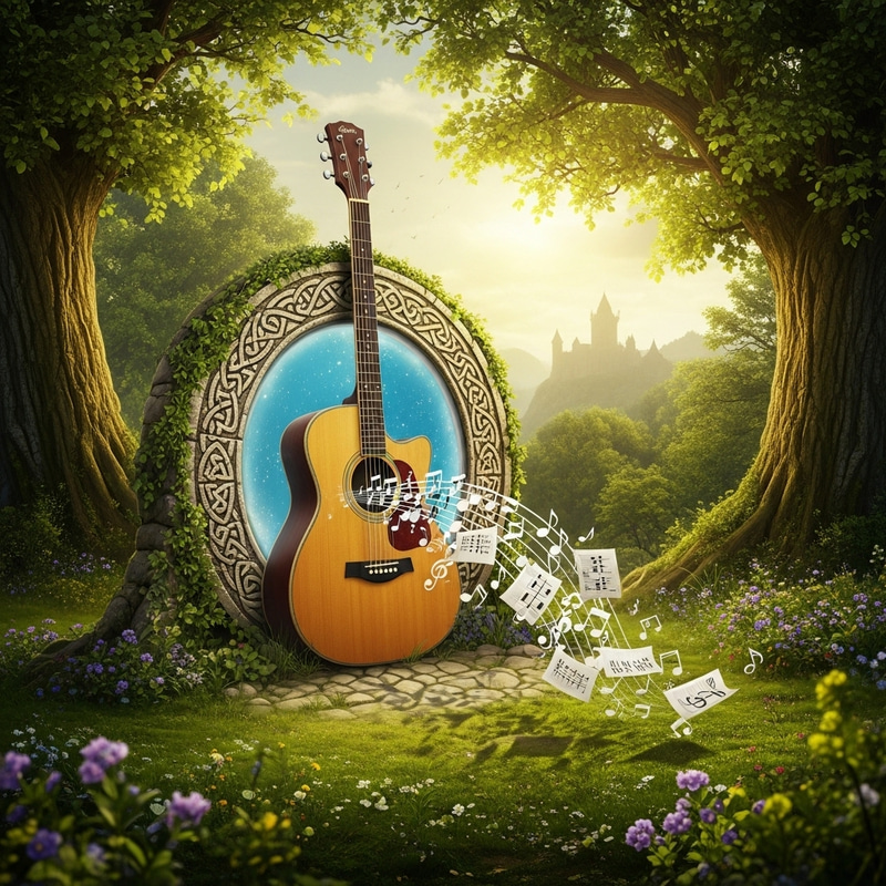 Celtic Fantasy: Acoustic Guitar Time Portal