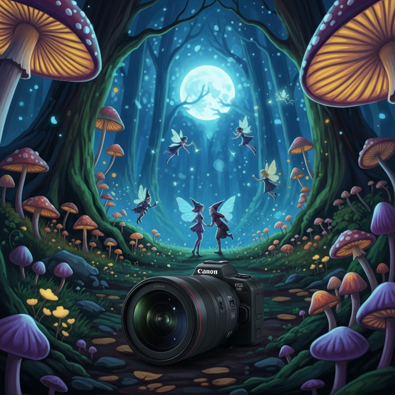 Enchanted Forest of Glowing Mushrooms | Whimsical Creatures, Ethereal Atmosphere Enchanted Forest of Glowing Mushrooms | Whimsical Creatures, Ethereal Atmosphere