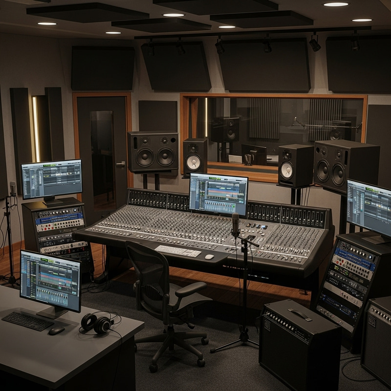 Professional 3D Music Studio Equipment | FL Studio Professional 3D Music Studio Equipment | FL Studio