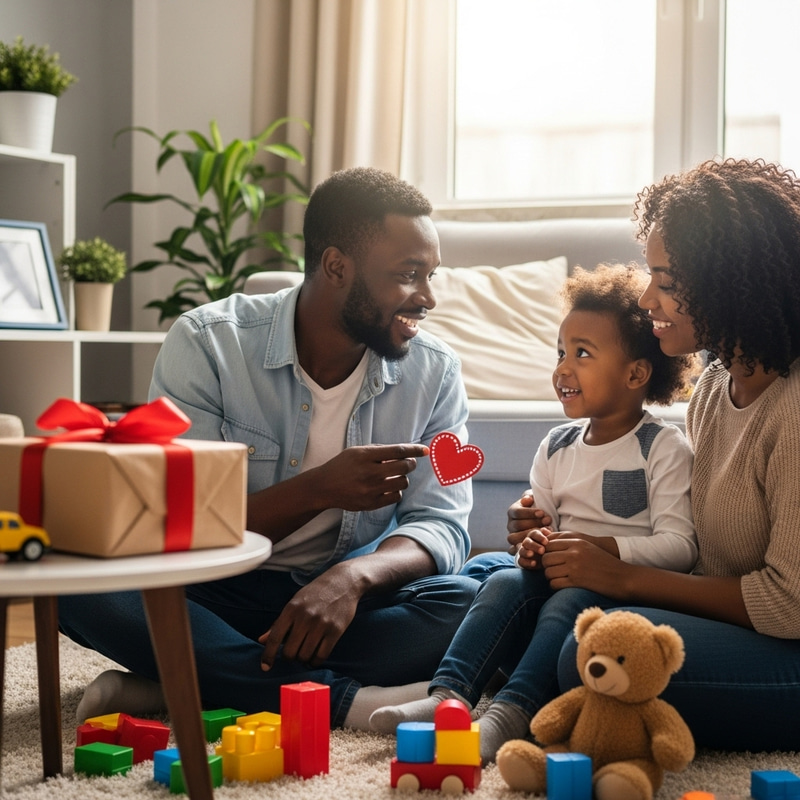 Happy Black Family Valentine's Day Education | Loving Learning Moment