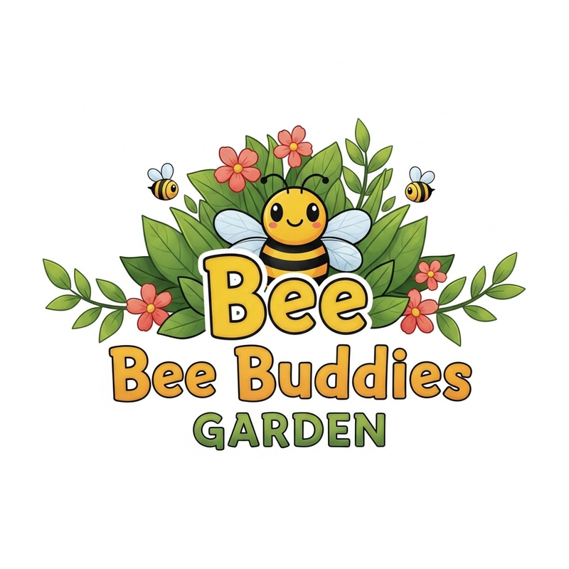 Little Bee Garden: Playful Logo Design for Bee Buddies Project