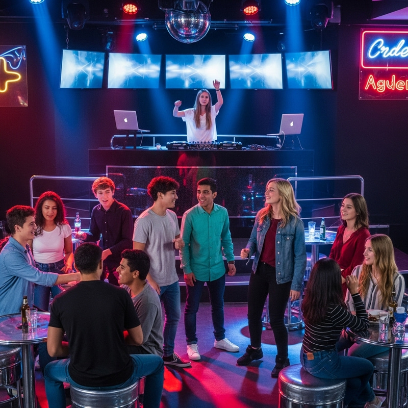 Stylish and Modern Teen Nightclub | Inclusive Vibes Stylish and Modern Teen Nightclub | Inclusive Vibes
