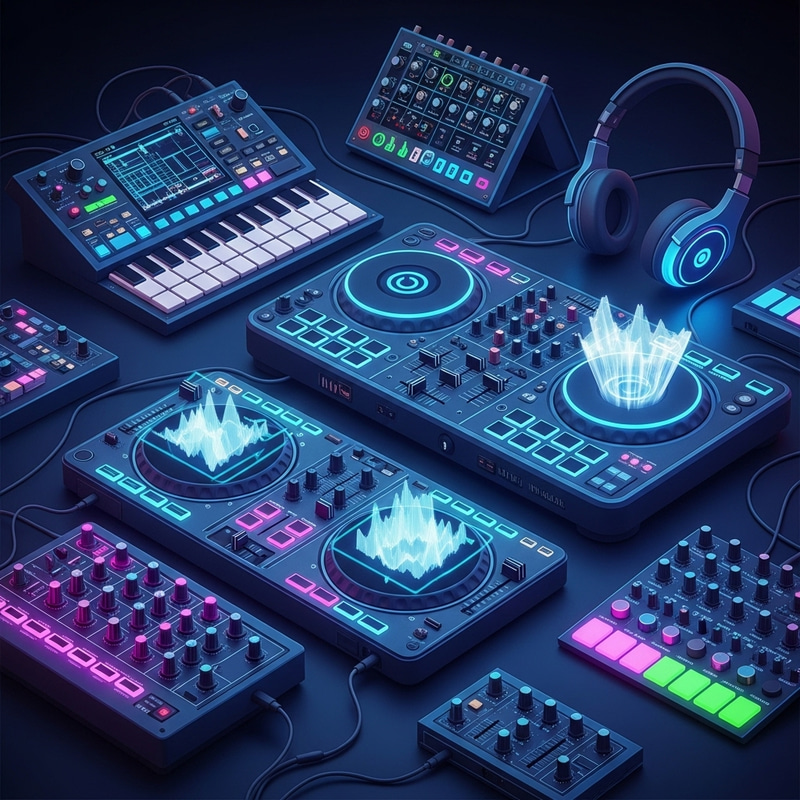 Futuristic DJ Equipment: The Tech-Forward Sound