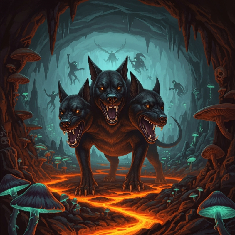 Cerber: Mighty Guardian of the Underworld Realm Cerber: Mighty Guardian of the Underworld Realm