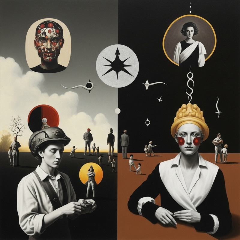 Abstract Surrealist Art: Order, Chaos & the Absence of Divine Intervention Abstract Surrealist Art: Order, Chaos & the Absence of Divine Intervention