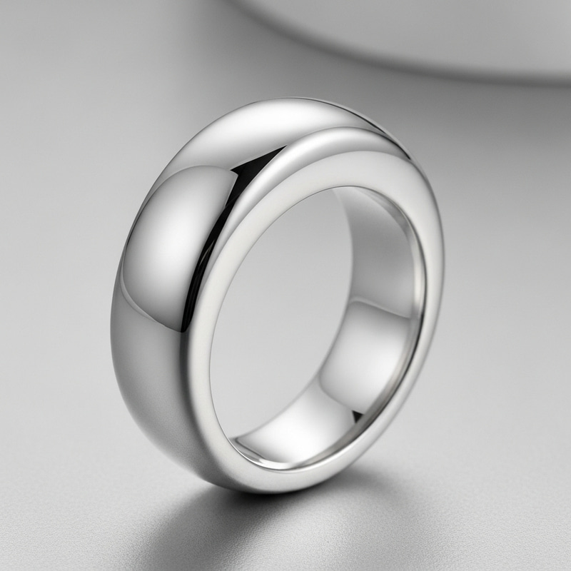 Silver Ladies Ring - Gleaming & Bold Design for Any Occasion Silver Ladies Ring - Gleaming & Bold Design for Any Occasion