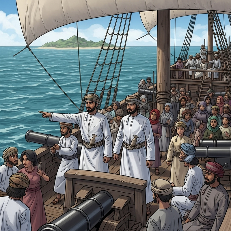 Daring Omani Captains Lead Crew to Island Liberation at Sea