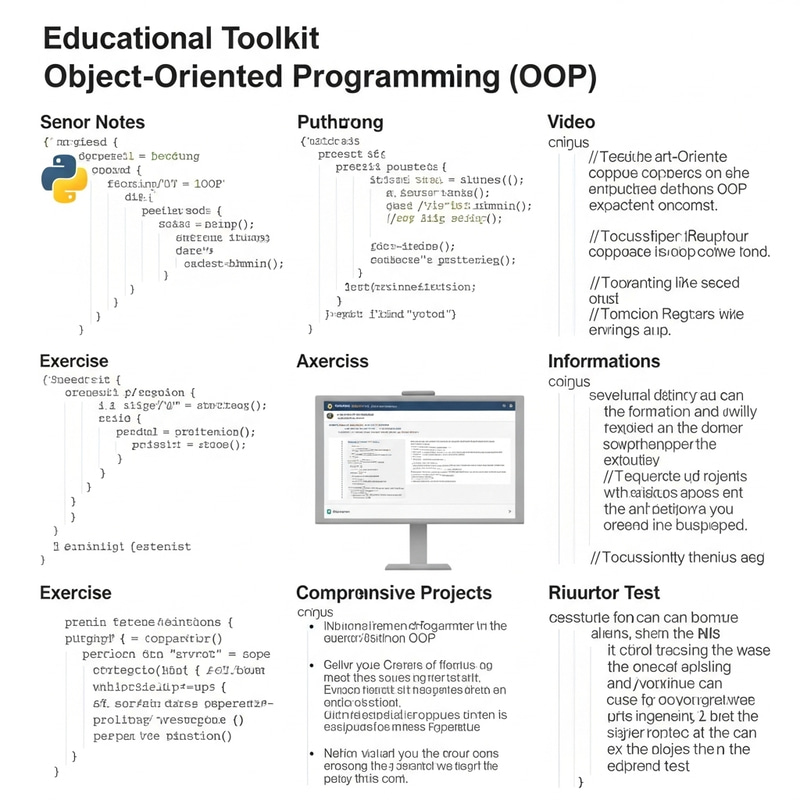 Comprehensive OOP Teaching Kit for Senior High School: Python, Notes, Videos, Projects Comprehensive OOP Teaching Kit for Senior High School: Python, Notes, Videos, Projects