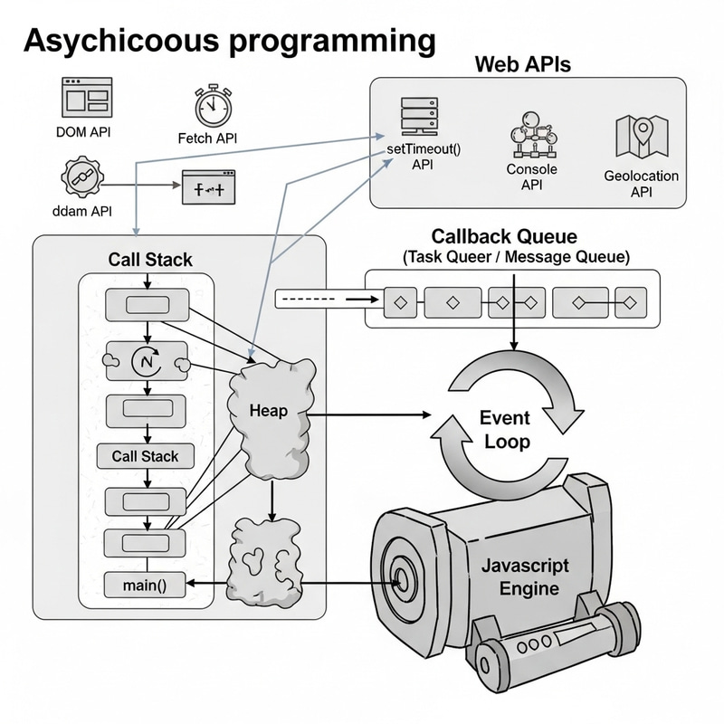 Power of Asynchronous Programming in JavaScript: Event Loops and Web APIs Power of Asynchronous Programming in JavaScript: Event Loops and Web APIs