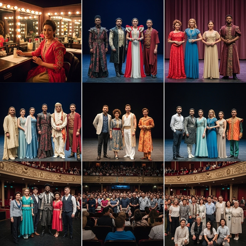 A Vibrant Day at the Musical Theatre in Shanghai A Vibrant Day at the Musical Theatre in Shanghai