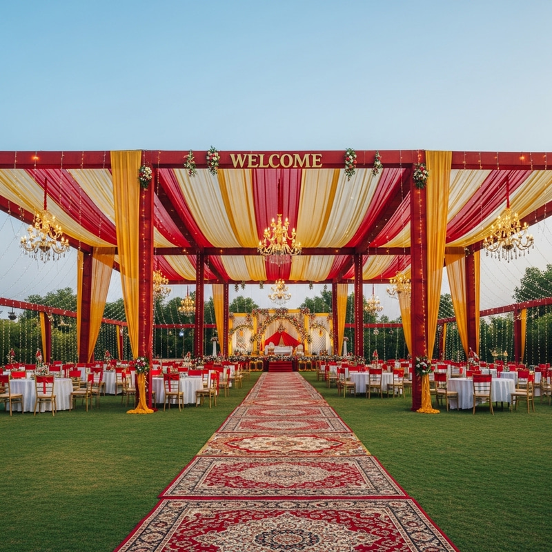 Festive Indian Wedding Venue on 2 Acres of Land