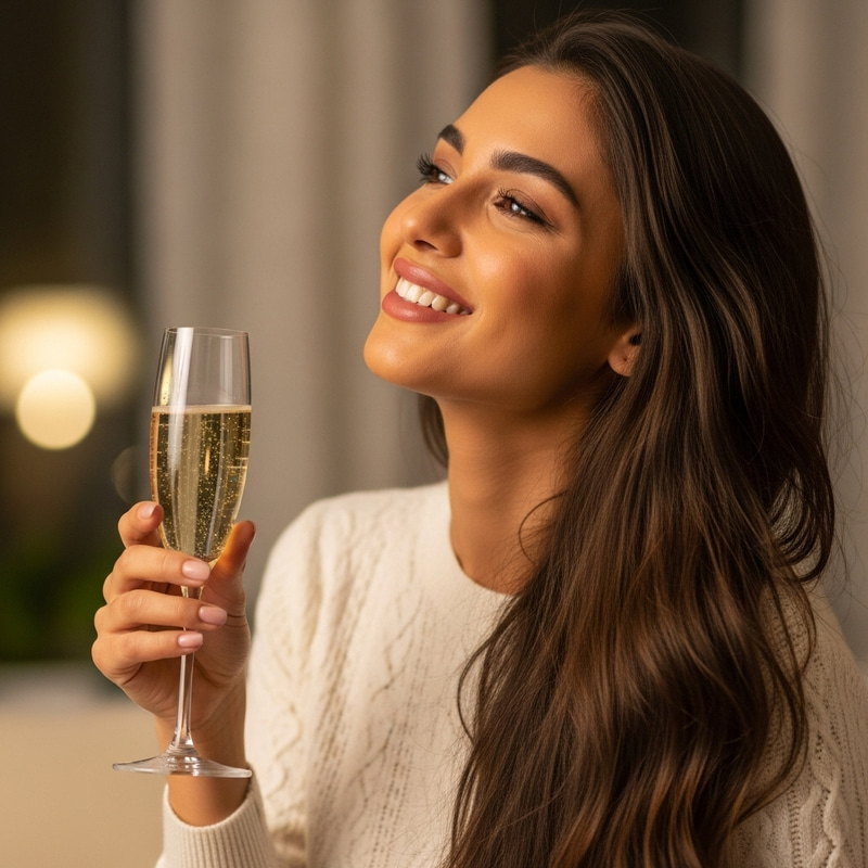 Stylish Woman with Long Hair and Glasses | Chic and Trendy Vibe Stylish Woman with Long Hair and Glasses | Chic and Trendy Vibe