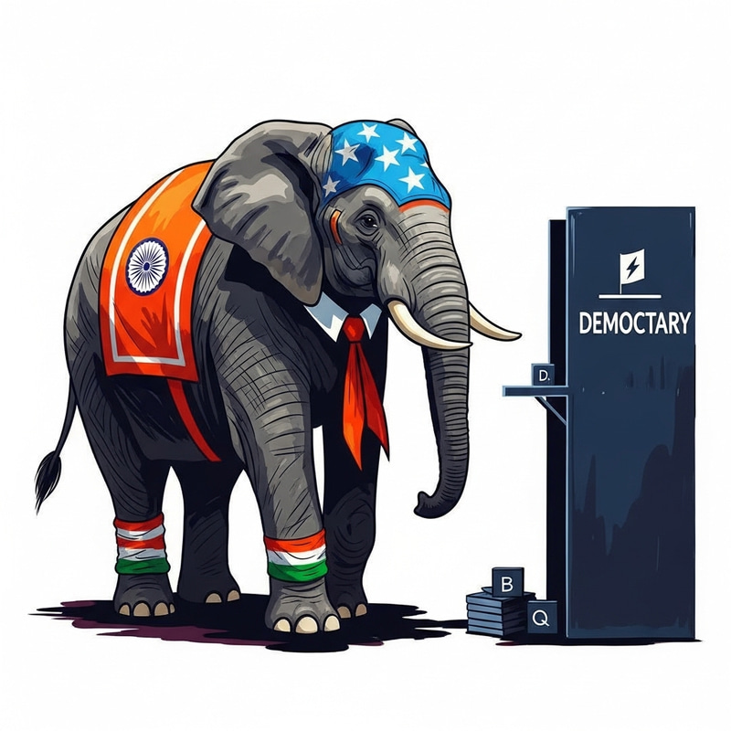 Patriotic Elephant: A Satirical Vote for Democracy Patriotic Elephant: A Satirical Vote for Democracy