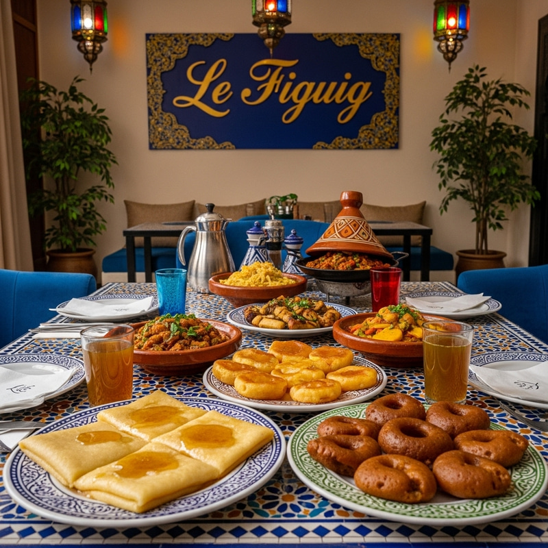 Authentic Moroccan Brunches at Le Figuig Café - Delicious Flavors Authentic Moroccan Brunches at Le Figuig Café - Delicious Flavors