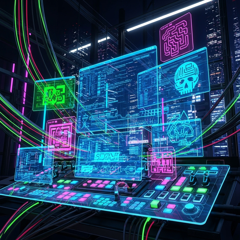 Cyberpunk Command Line | Futuristic Interface