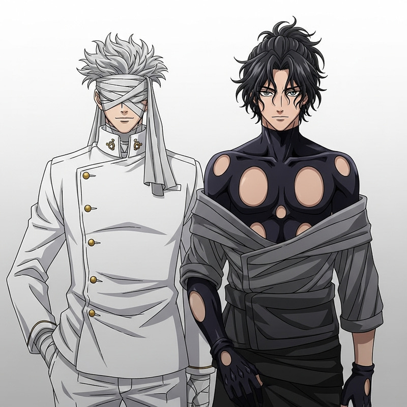 Gojo Satoru and Geto Suguru - Anime Style Strong Male Characters Gojo Satoru and Geto Suguru - Anime Style Strong Male Characters