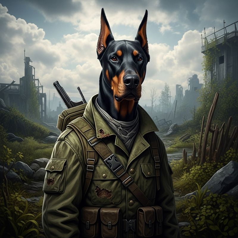 Stalker Debt Man Doberman Dog: S.T.A.L.K.E.R. Fusion Stalker Debt Man Doberman Dog: S.T.A.L.K.E.R. Fusion