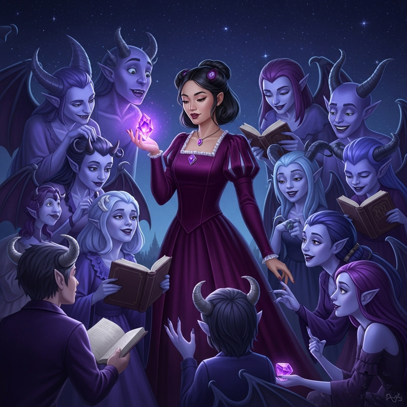 Demons and Friendship in a Mythical Realm Demons and Friendship in a Mythical Realm