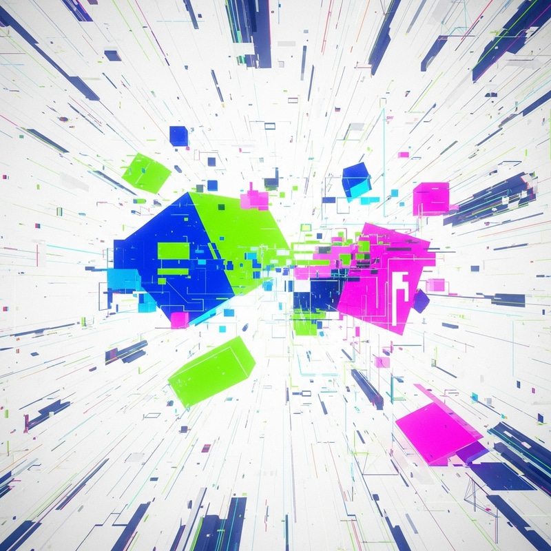 Futuristic Neon Geometric Cyberpunk Pattern Futuristic Neon Geometric Cyberpunk Pattern