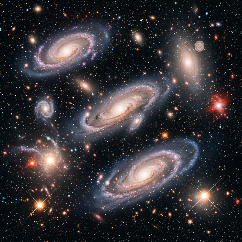 Breathtaking Universe Image | Colorful Stellar Clusters Breathtaking Universe Image | Colorful Stellar Clusters