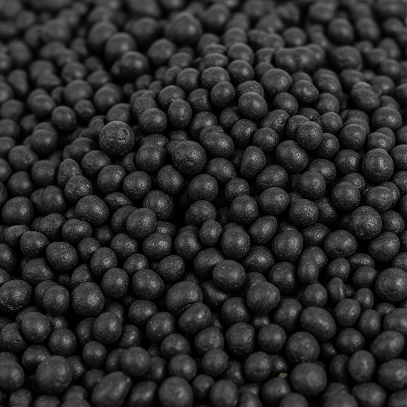 Black EPDM Rubber Granules | Soft Texture for Turf & Playgrounds