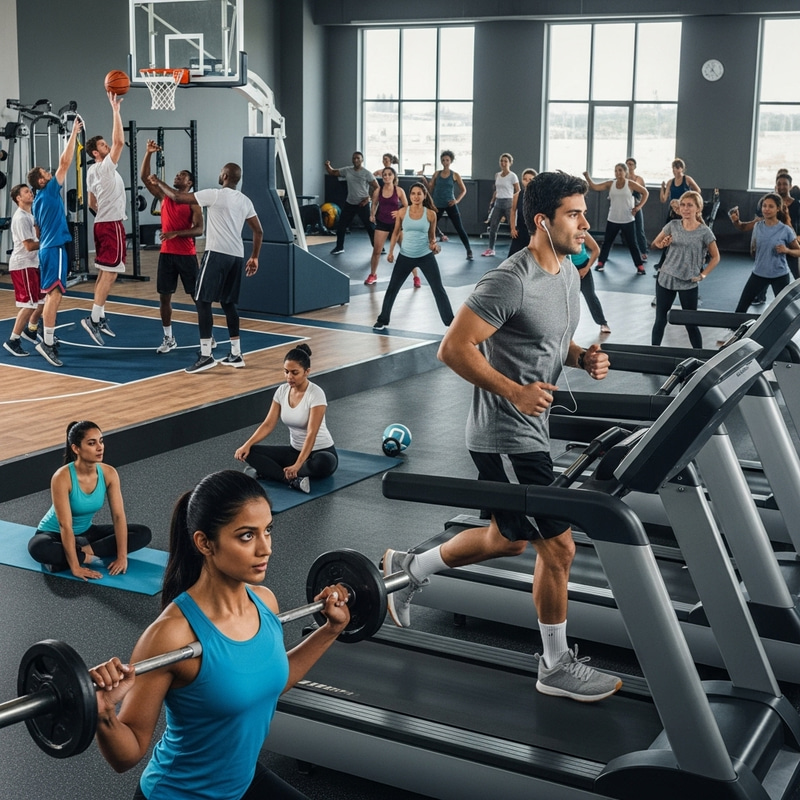 Dynamic Gym Experience: Strength, Cardio, and Community Dynamic Gym Experience: Strength, Cardio, and Community