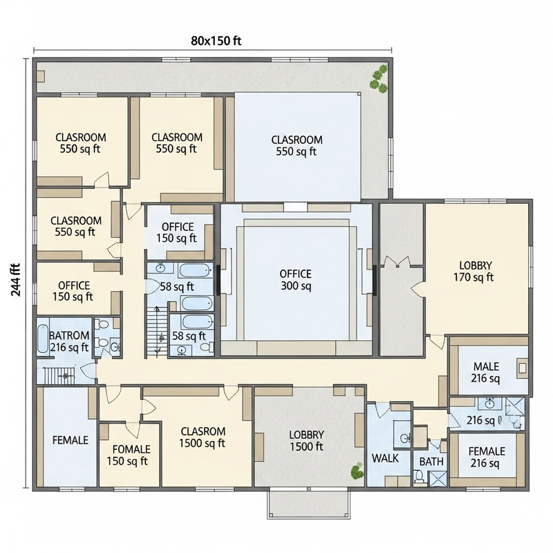 Effective Church Building Layout Design with Prefabricated Steel Effective Church Building Layout Design with Prefabricated Steel