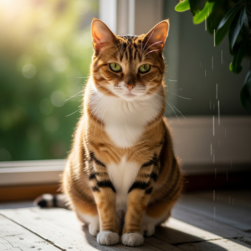 Realistic 4K Cat Image - Vibrant Colors & Sharp Eyes Realistic 4K Cat Image - Vibrant Colors & Sharp Eyes